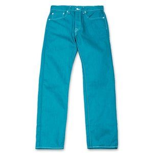 NEW LEVI'S 501 Original Fit Denim Shrink to Fit Jeans, Port Blue - $69.50